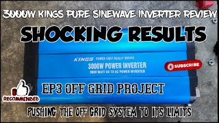 KINGS 3000W INVERTER REVIEW [upl. by Ennairod]