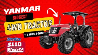 YANMAR OFFERS BIGGEST TRACTOR 110 HORSE POWER [upl. by Jeremie]