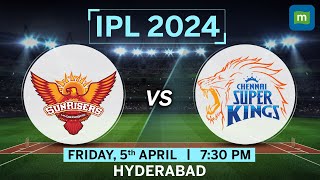 IPL 2024 Match 18 SunRisers Hyderabad Vs Chennai Super Kings  Head To Head Stats [upl. by Duster336]