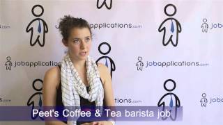 Peets Coffee amp Tea Interview  Barista [upl. by Loralee291]