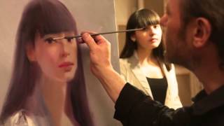 video lesson quotReceptions how paint the portraitquot  Igor Sakharov [upl. by Livvie]