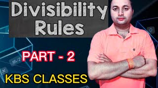 DIVISIBILITY RULE PART 2 11 to 20 [upl. by Helbonna]