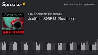 Justified S05E13 Restitution [upl. by Tammara800]