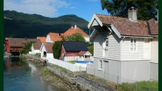 NORVEGE  Hellesylt Stryn cascades et montagnes [upl. by Rosenberger]