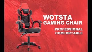 WOTSTA Gaming Chair with Footrest [upl. by Ellerahs483]