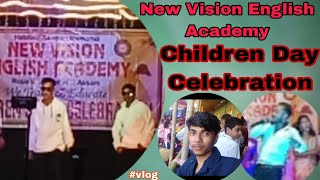 New Vision English Academy Function  Children day celebration 2024  Function  Vlog NVEA [upl. by Mina]