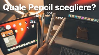 APPUNTI CON IPAD Quale Pencil scegliere Economica vs Apple pencil🤔 [upl. by Evans]