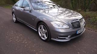 201060 MERCEDES S350 CDI SALOON V6 DIESEL BLUETEC AUTOMATIC PALLADIUM SILVER [upl. by Cloots]