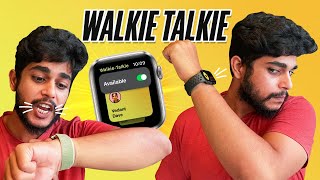 How to use WalkieTalkie on Apple Watch ⌚️ Hindi [upl. by Nirrol]