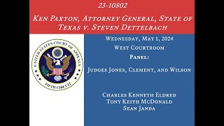 2310802 Ken Paxton Attorney General State of Texas v Steven Dettelbach May 1 2024 [upl. by Ylloj]