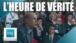 Valéry Giscard dEstaing dans LHeure de Vérité  29011986  Archive INA [upl. by Assirual339]