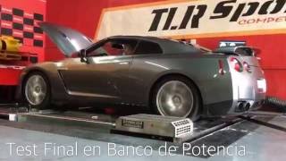 TLR SPORT Nissan GTR 480cv Stage2 TLR Sport [upl. by Enirehtacyram]