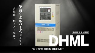 Patented Housing Desiccant Rotor Dehumidifying Dryer DHML [upl. by Ahsoym]