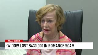 Widow loses 430000 in romance scam  NBC 15 WPMI [upl. by Anilehcim]