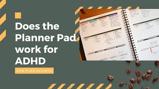 Does the Planner Pad work for ADHD [upl. by Ennovy]