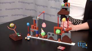 Angry Birds Party Smashers Building Set from KNEX [upl. by Guenevere]