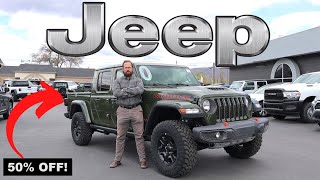 NEW Jeep Gladiator Mojave 50 Off Of MSRP Jeep Is Desperate [upl. by Mallina]