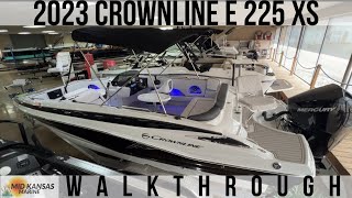 2023 Crownline E 225 XS Walkthrough [upl. by Nugent252]