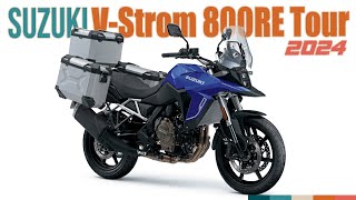 Introducing the 2024 Suzuki VStrom 800RE Tour with Enhanced Features [upl. by Suiraj]