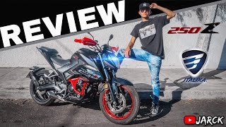 REVIEW Italika 250Z 2024 y TEST DRIVE  TOP SPEED  JARCK [upl. by Pokorny486]