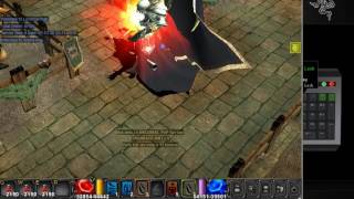 MU Online auto combo and auto pots using razer cyclosa bundle abyssus [upl. by Ansley]