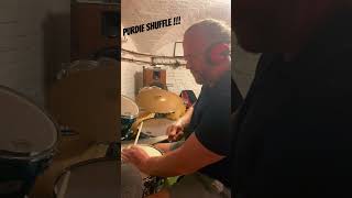 Purdie Shuffle drums drumming drummer johnbonham rock rnb hiphop drum jazz drumkit [upl. by Marr]