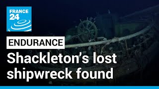 Endurance Shackletons lost shipwreck found off Antarctica • FRANCE 24 English [upl. by Hgielac]