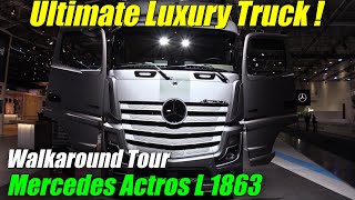 The Best Truck Ever  2023 Mercedes Actros L 1863 Edition 3 [upl. by Dlarej]