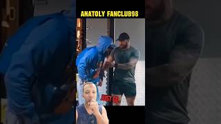 Elite powerlifter pretended to be a fake Trainer 😯😳anatoly fitness gym [upl. by Avivah]