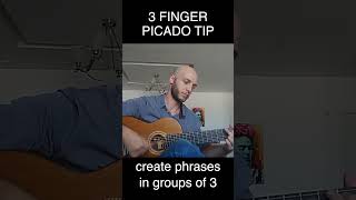 3 FINGER SPEED PICADO TIP [upl. by Imiaj]