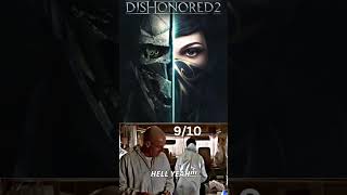 Ranking Every Dishonored Game shorts [upl. by Aretse]