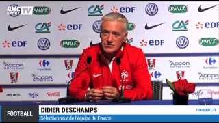 Football  Deschamps ne regrette pas la nonsélection de Lacazette  0610 [upl. by Noah]