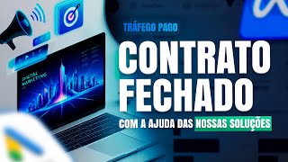 ELE USOU NOSSA ESTRUTURA NA APRESENTAÇÃO COMERCIAL E FECHOU O CONTRATO DE TRÁFEGO COM UMA FRANQUIA [upl. by Ahseyt]