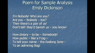 Sample Poetry Analysismov [upl. by Daffie]