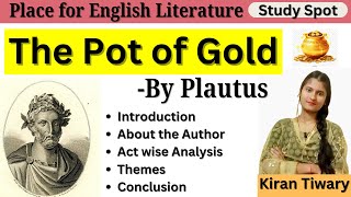 The Pot of Gold by Plautus  Aulularia by Plautus [upl. by Siroval762]