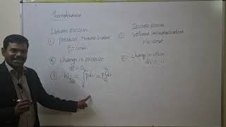 Thermodynamics  Difference between isobaric and isochoric process JEENEET CLASS11 th [upl. by Joelie]