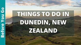 Dunedin New Zealand Travel Guide 15 BEST Things to do in Dunedin NZ South Island [upl. by Platto151]