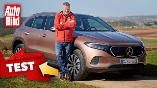 Mercedes EQA 2021  So fährt der ElektroGLA  Test mit Andreas May [upl. by Aisercal]