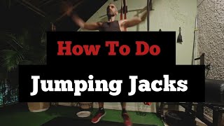 How To Do Jumping Jacks  Get Fit Fast  A Beginners Guide To Jumping Jacks [upl. by Wonacott]