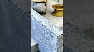 Hand made diamond grinding wheel with concave round edge for stone [upl. by Eddi392]