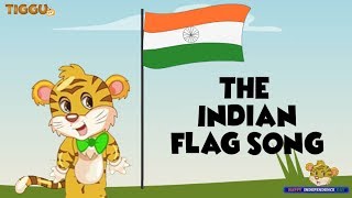 Independence Day Special  Tiggus New Flag Song  Fun Patriotic Rhyme For Kids [upl. by Wrennie]