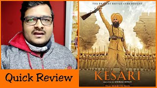 Kesari  Quick Review after watching Kesari [upl. by Missie]