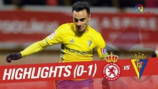 Resumen de Cultural Leonesa vs Cádiz CF 01 [upl. by Aerua]