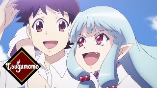 Tsugumomo2  Opening  Kaze Fukeba Tsukiyo no Hate ni [upl. by Damalis]