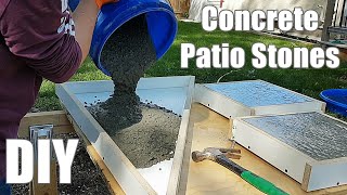 Make your own Patio Stones quickly and easily with this method [upl. by Ssidnac]