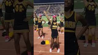 quotBlack N Goldquot cheer cheerleading cheerlife varsitycheer cheershe8 stompnshake [upl. by Kcirnek]