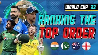 Best Top Order  Cricket Chaupaal ODIWorldCup2023 [upl. by Lillis269]