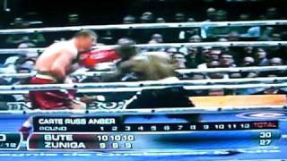 Lucian Bute VS Fulgencio Zuniga [upl. by Nivloc]