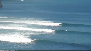 Nyepi Waves  Bali March 9 2016 [upl. by Helali]