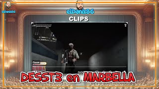 Clips de DESST3 en la vuelta de MARBELLA VICE por la SOLIDARIDAD con los afectados por la dana [upl. by Ninazan]